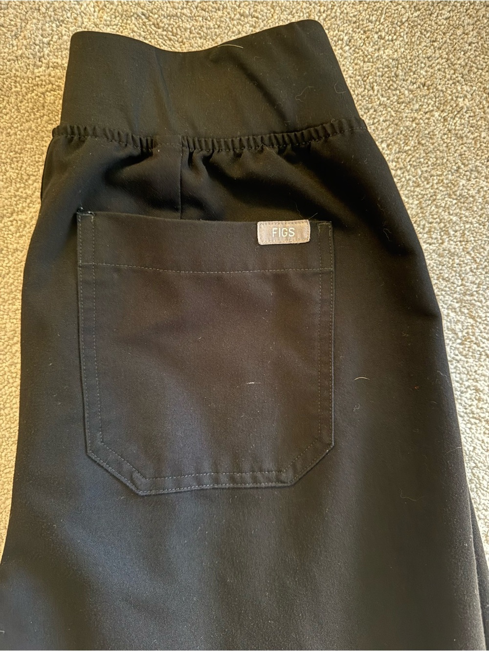 Figs Livingston High-Rise Straight-Leg Scrub Pant Size S/P - Picture 6 of 8
